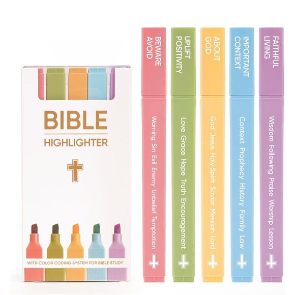 New Bible Highlighter (tells you what to do) - Picture 1 of 3
